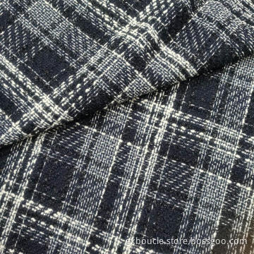 New Boucle fashion tartan design stlyes Fabric